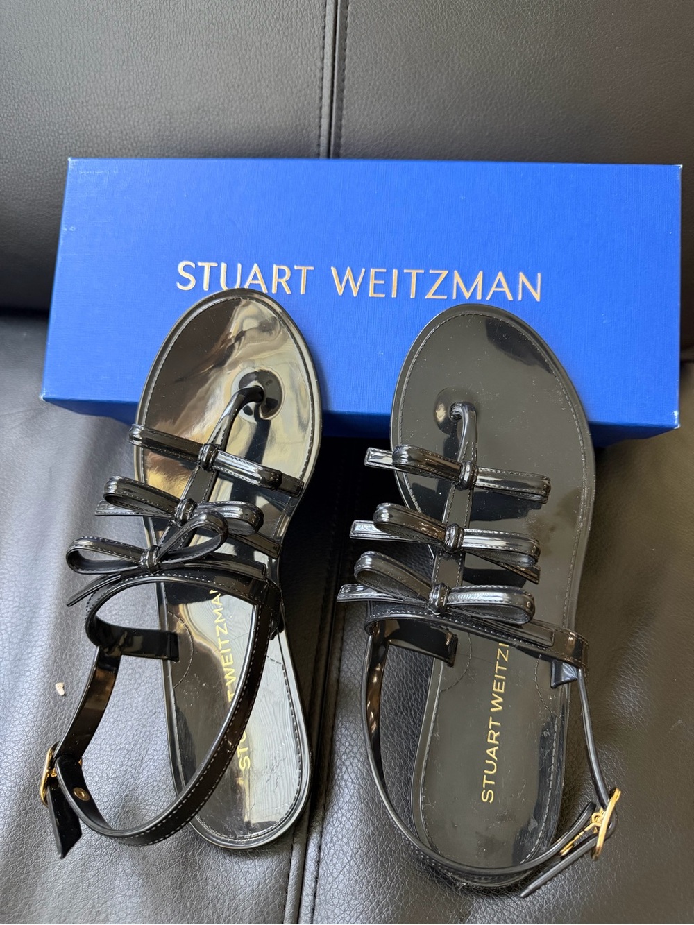 Stuart Weitzman Felicity Multi Jelly Sandals – Size 7 – New in Box